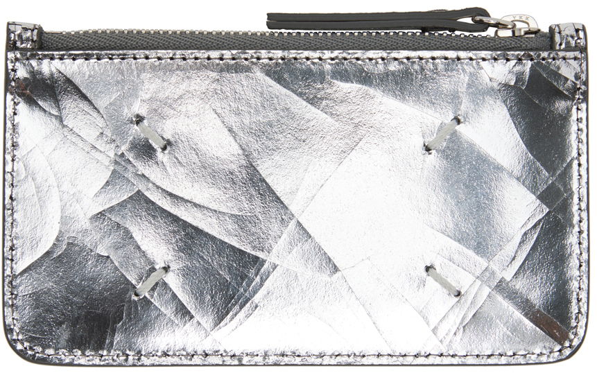 Peňaženka Maison Margiela Mirror Card Holder Šedá | SA1VX0015 P5016, 1