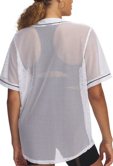 Dres Under Armour Under Armour Sportstyle Mesh Baseball Jersey Biela | 1389637-100, 2