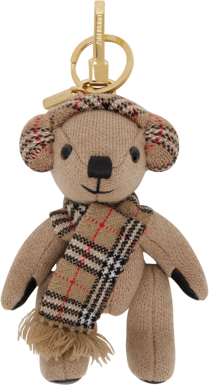 Kľúčenka Burberry Burberry Thomas Bear Charm Keychain Béžová | 8115499