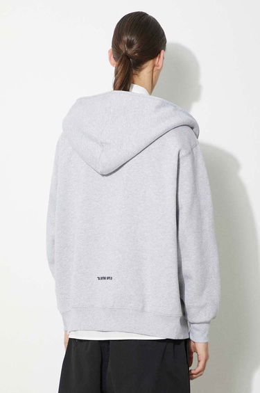 Mikina BAPE Hoodie With Zipper Šedá | 1J80115051, 1