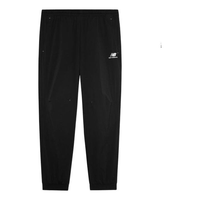 Nohavice New Balance Fleece Joggers Čierna | 5TC2U873-BK