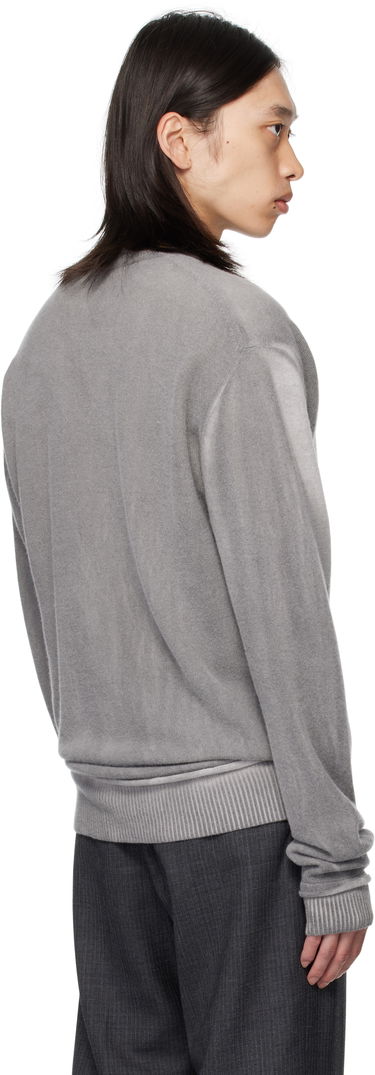 Sveter OUR LEGACY Our Legacy Parallel V-Neck Sweater Šedá | M4253PGS, 2