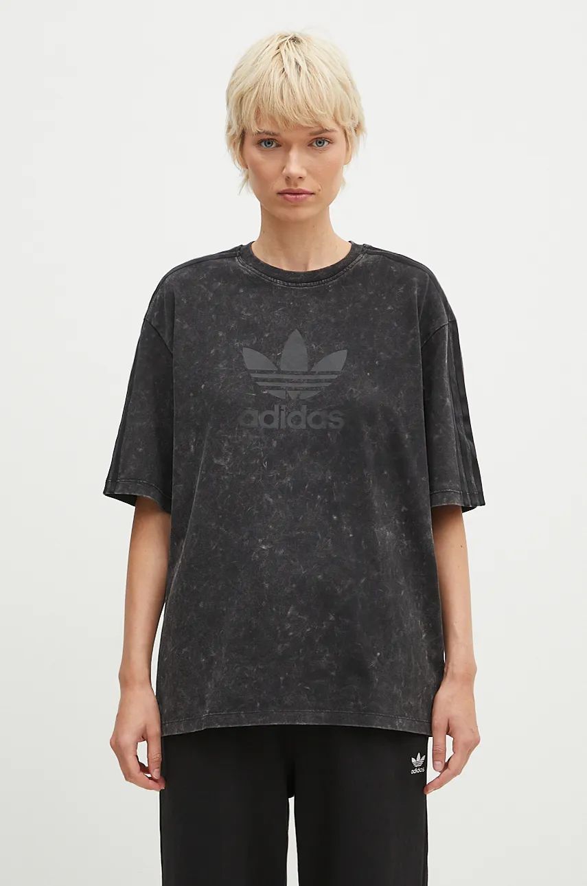 Tričko adidas Originals Wash Tee T-Shirt Čierna | IW3413, 0