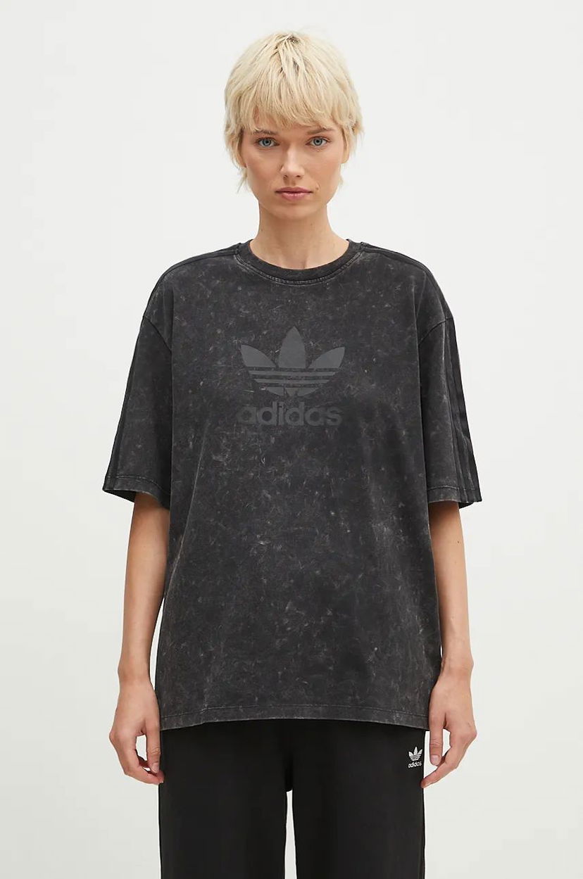 Tričko adidas Originals Wash Tee T-Shirt Čierna | IW3413