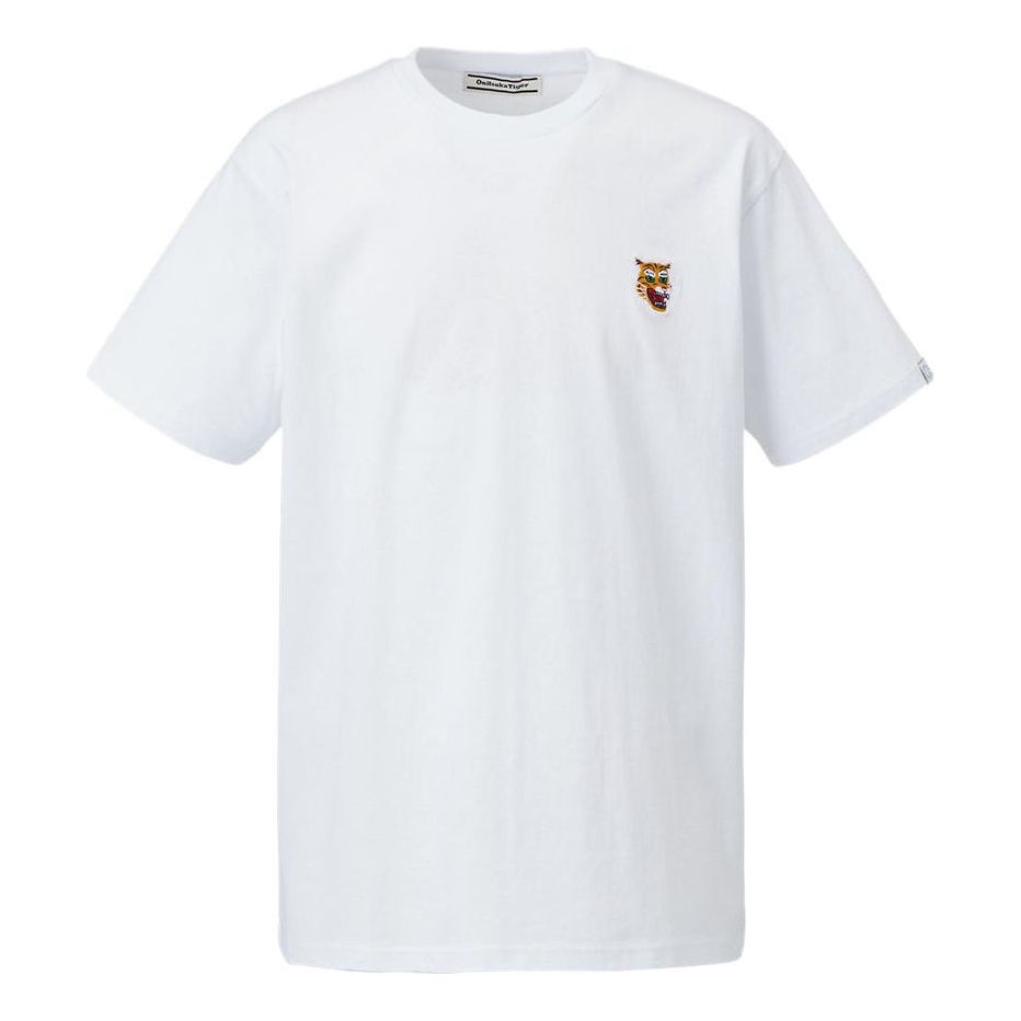 Tričko Onitsuka Tiger Embroidery Logo Graphic T-Shirt Biela | 2183B030-100, 0