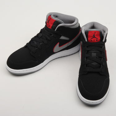 Tenisky a topánky Jordan Air Jordan 1 Mid ''Black Particle Grey'' GS Čierna | 554725-060, 2