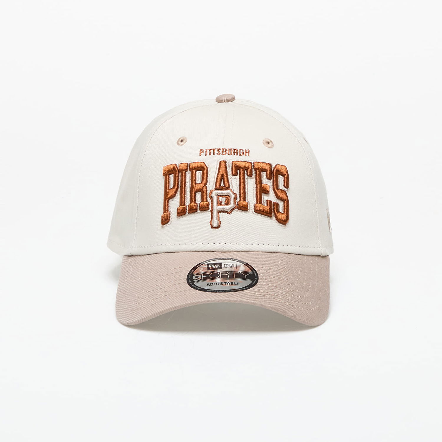 Šiltovka New Era Pittsburgh Pirates MLB White Crown 9FORTY Adjustable Cap Béžová | 60435041, 0
