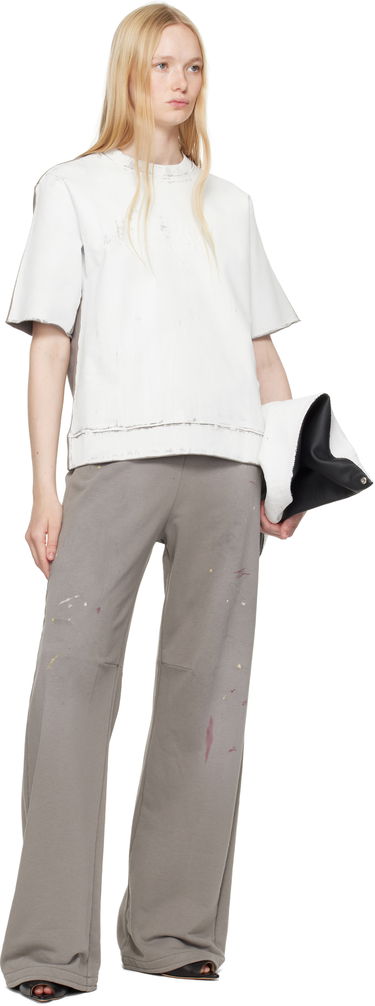 Tričko Maison Margiela MM6 Maison Margiela Light Sweatshirt Biela | S62GU0137 M25013, 3