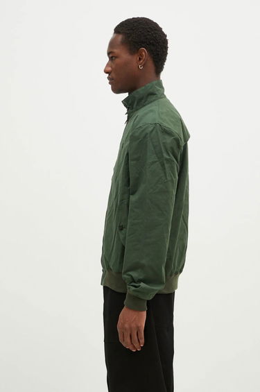 Bomber bunda Fred Perry Wax Harrington Oversized Jacket Zelené | J8565.Q20, 1
