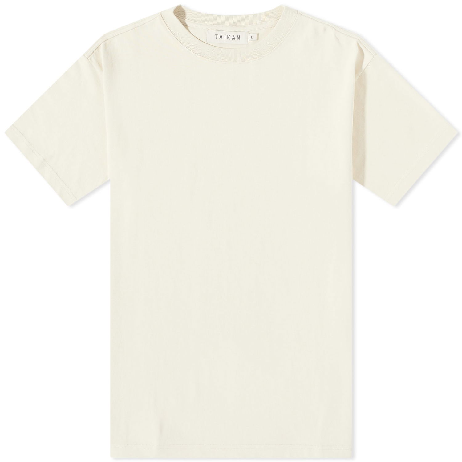 Tričko TAIKAN Plain Heavyweight Béžová | TT0001-CRM, 0
