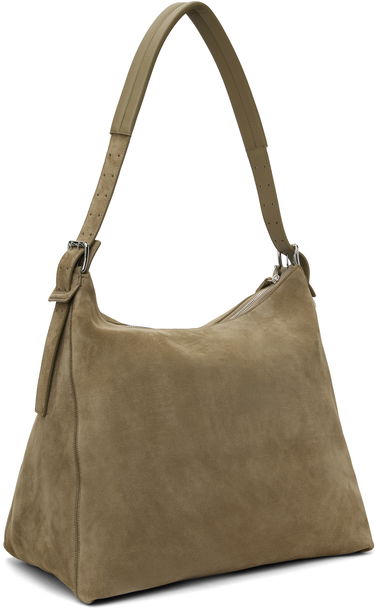 Taška cez rameno LEMAIRE Lemaire Belted Suede Shoulder Bag Zelené | BG0144 LL0125, 2