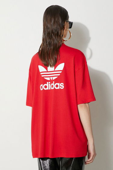 Tričko adidas Originals Trefoil Tee T-Shirt Červená | IR8069, 0