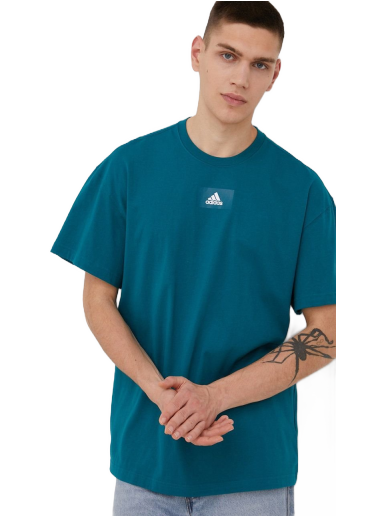 Tričko adidas Performance Essentials FeelVivid Tyrkysová | HE4356