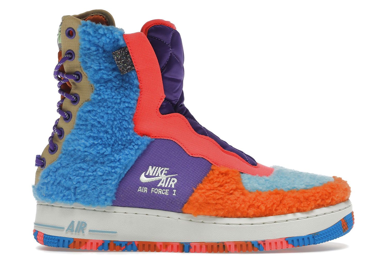 Tenisky a topánky Nike Air Force 1 Rebel XX Sherpa Multi W Rôznofarebný | CQ7518-571, 0