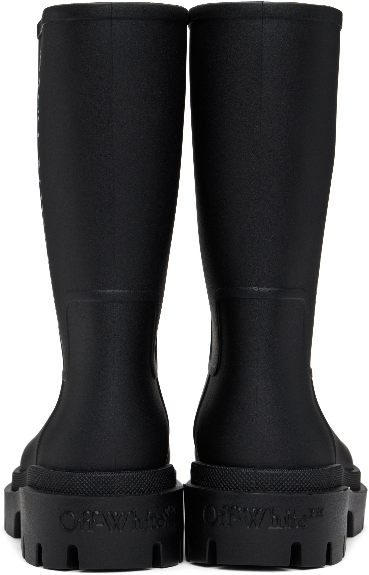 Kabáty Off-White Off-White Reboot "Rainy Days" Chelsea Boots Čierna | OMIE00BC99MAT0011001, 1