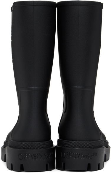 Kabáty Off-White Off-White Reboot "Rainy Days" Chelsea Boots Čierna | OMIE00BC99MAT0011001, 1