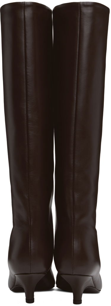 Tenisky a topánky TOTEME Wedge-Heel Knee Boots Hnedá | 244-WAS0192-LE0014, 1