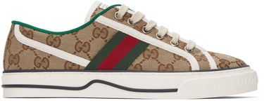 Tenisky a topánky Gucci GG Supreme 'Tennis 1977 Sneakers 'Beige' Béžová | 606110 HVK20, 0