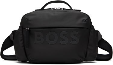 Ľadvinka BOSS BOSS Bonded Logo Belt Bag Čierna | 50516894, 0