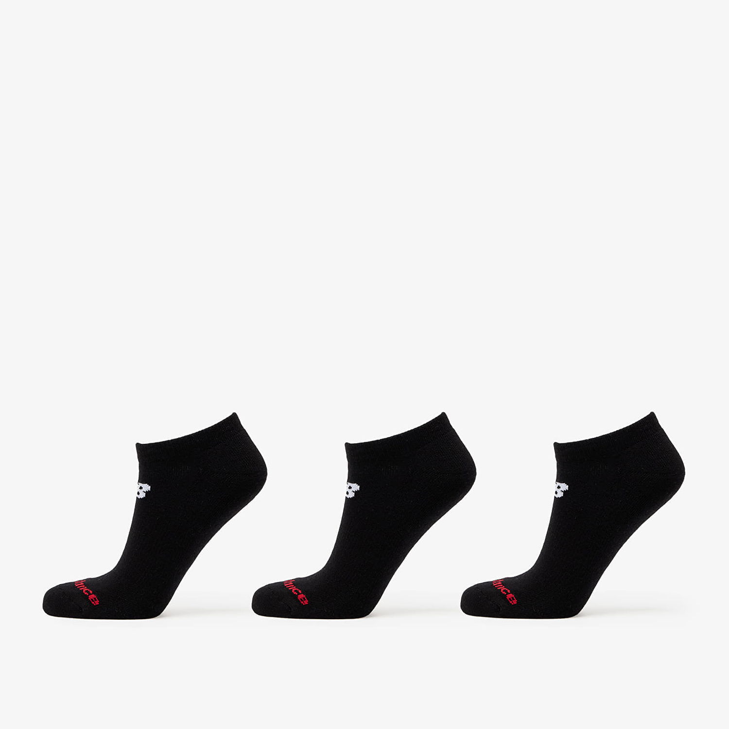 Ponožky New Balance Everyday No Show Socks 3-Pack Čierna | LAS51453BK, 0