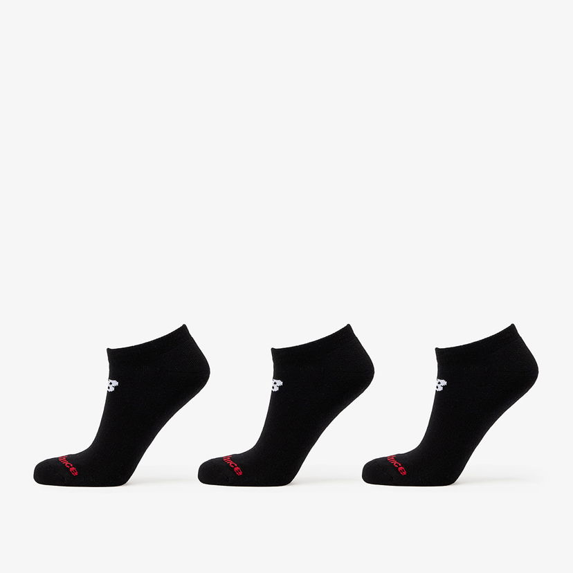 Ponožky New Balance Everyday No Show Socks 3-Pack Čierna | LAS51453BK