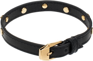 Náramok Versace Medusa Leather Bracelet Čierna | 1018429_1A00637, 1