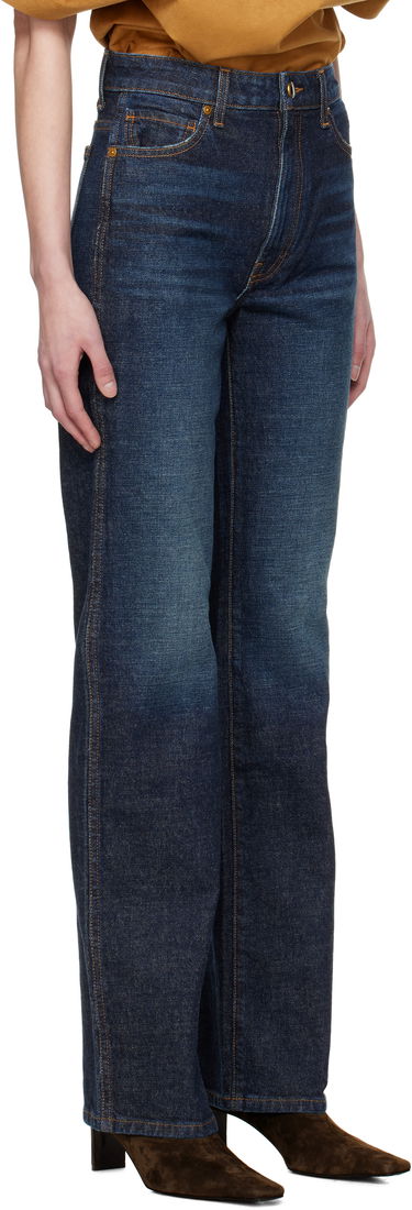 Džínsy Khaite KHAITE Danielle Stretch Jeans Modrá | 1032916010, 1