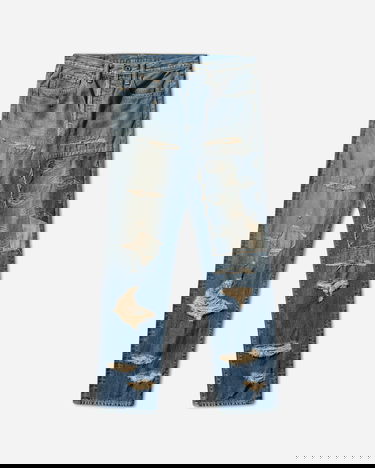 Džínsy KAPITAL 14oz 5P Monkey Cisco Speakeasy Dixie Remake Jeans Modrá | K2410LP068 PRO, 1