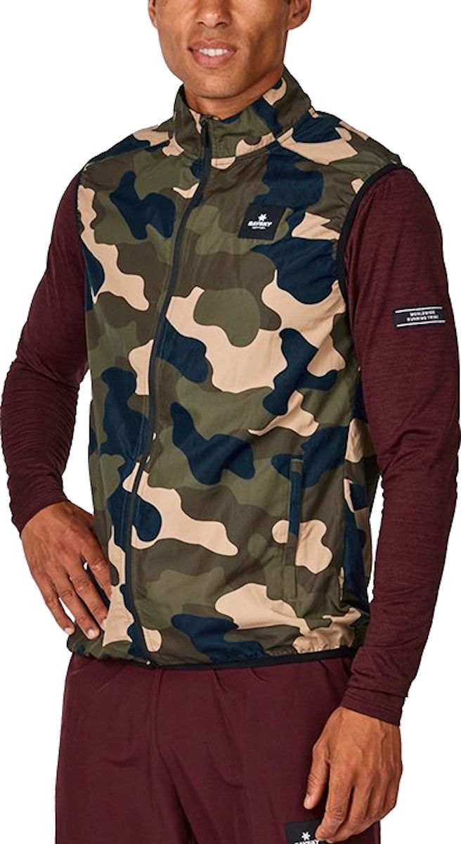 Vesta Saysky Saysky Pace Camo Vest Zelené | imrve01, 0