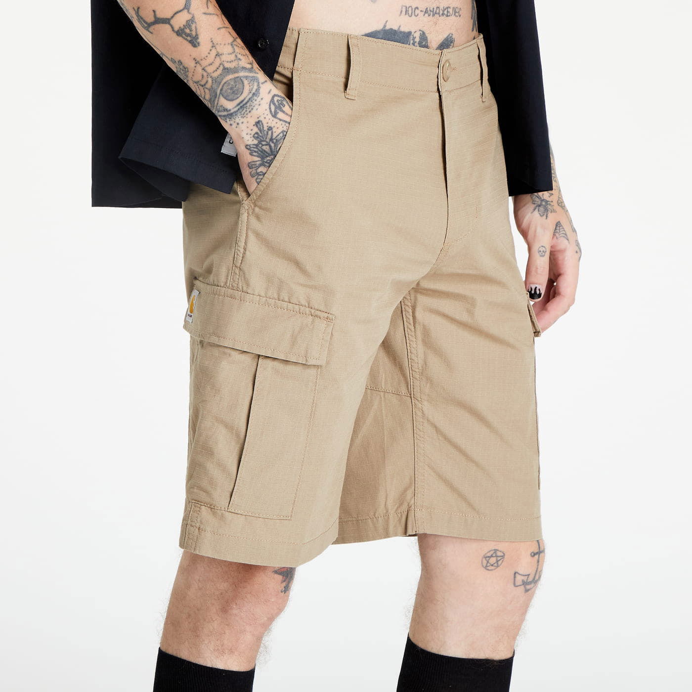 Aviation Short Beige