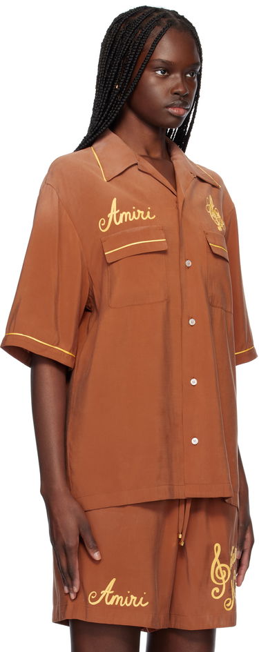 Košeľa AMIRI Amiri 'Saturday Night' Camp Shirt Oranžová | AMSTCA1118, 4
