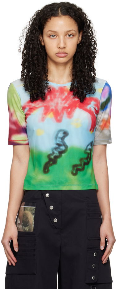 Tričko Chopova Lowena Abstract Print Slim T-Shirt Rôznofarebný | 2238, 0