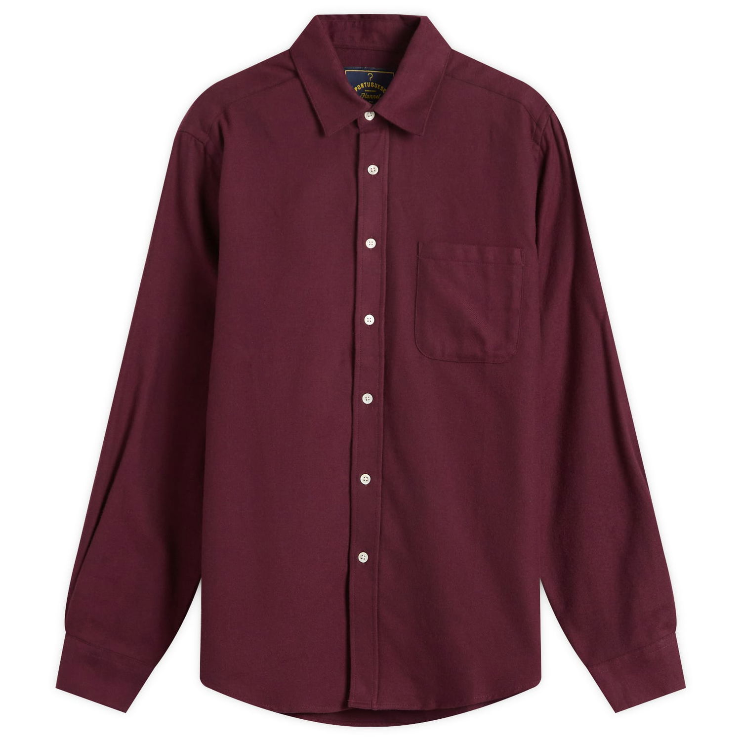 Košeľa Portuguese Flannel Teca Flannel Shirt, Size Small Vínová | AW25072-BDX, 1