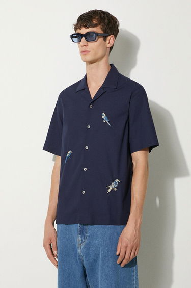 Košeľa Paul Smith Paul Smith Bird Embroidered Regular Fit Shirt Navy | M1R.905UE.N01592, 3