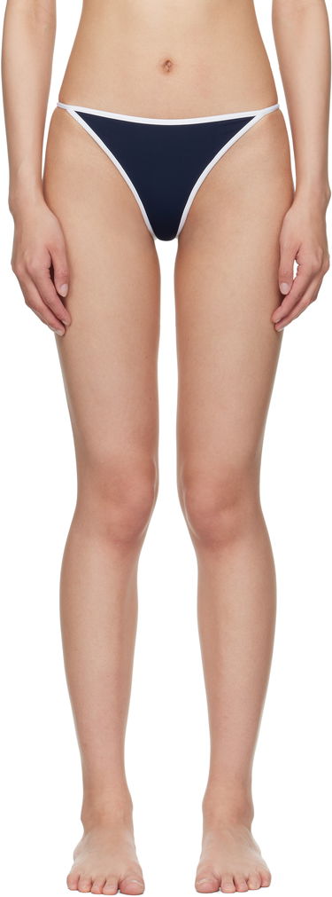 Plavky Sporty & Rich Sporty & Rich Kate Bikini Bottom Navy | SM006620302BL106, 0