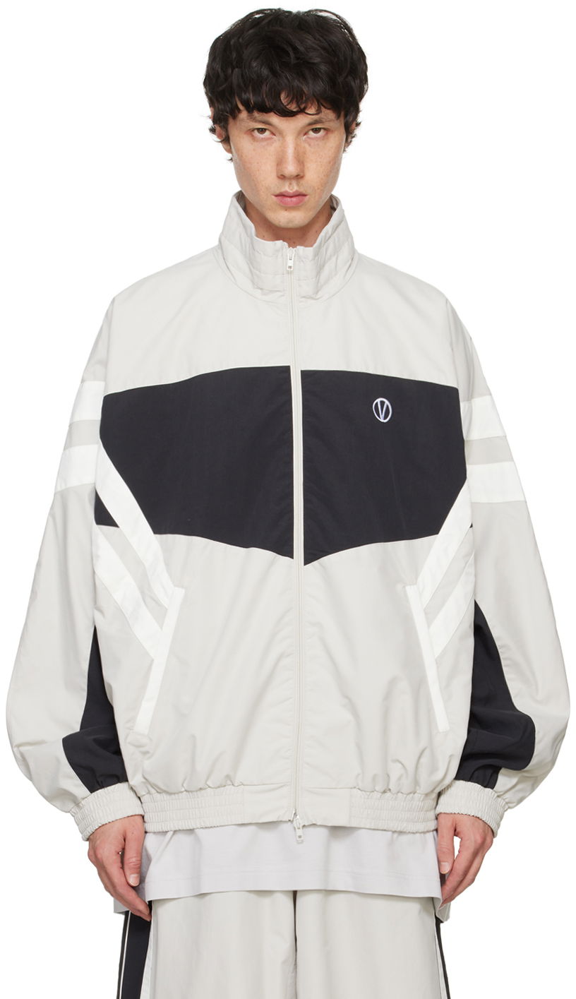 Bunda VETEMENTS Gray Tracksuit Jacket Biela | UA65JA460G, 0