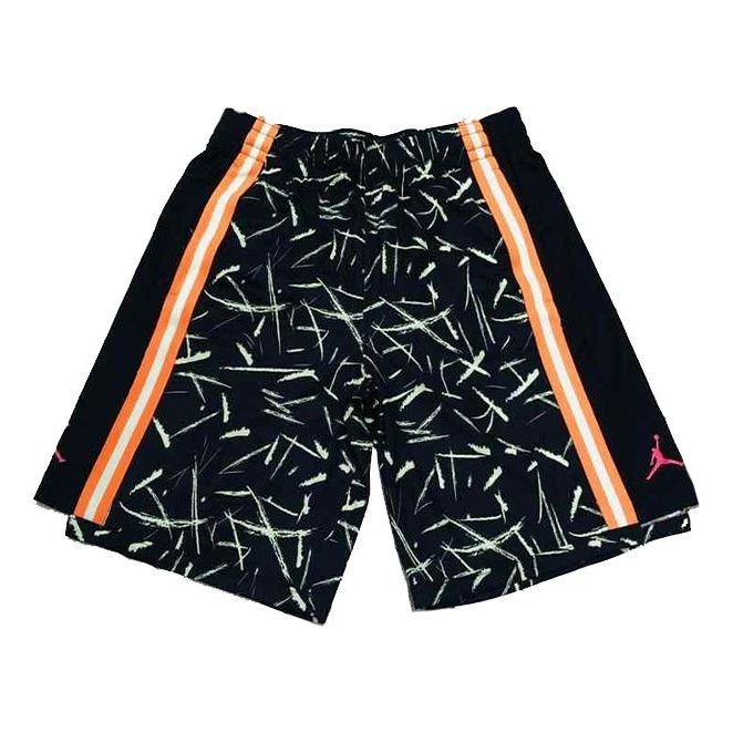 Šortky Jordan Jordan Splash Ink Graffiti Basketball Shorts Čierna | CW7084-010