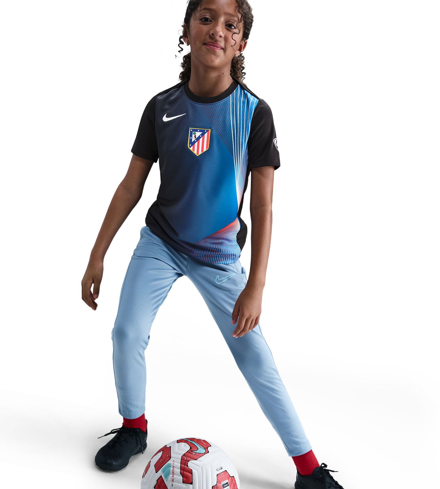 Tričko Nike Atletico Madrid Pre-Match Dri-FIT Top 2025/26 Modrá | hm4447-010, 1