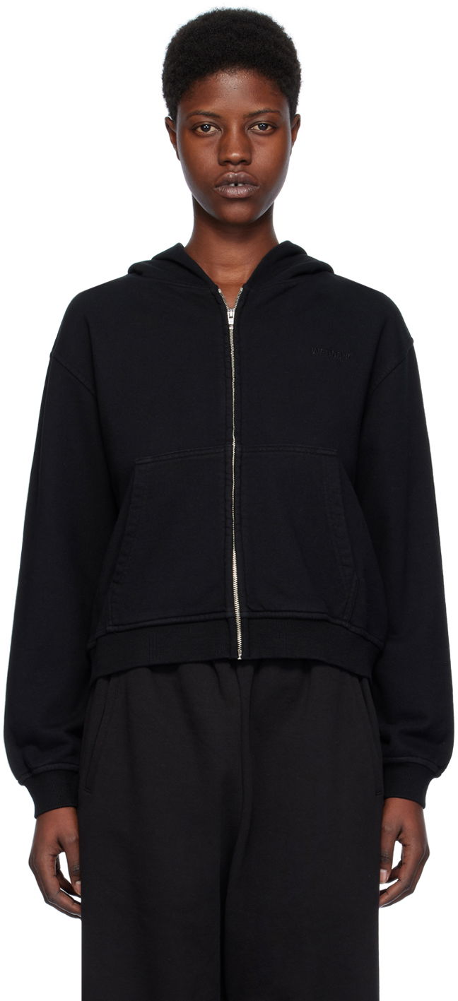Mikina We11done Zip Hoodie Čierna | WD-TJ0-24-785-U-BK, 0