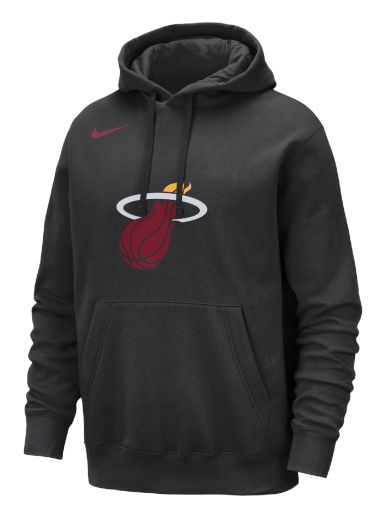 Mikina Nike NBA Miami Heat Club Pullover Hoodie Čierna | FB4765-010