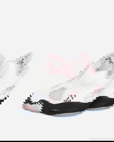 Tenisky a topánky Jordan Air Jordan 5 Retro "Medium Soft Pink" 35th Anniversary Biela | HQ7978-102, 4