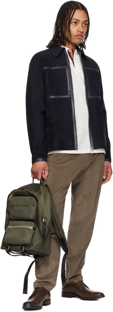Batoh Paul Smith Paul Smith Laser Stripe Recycled Nylon Backpack Zelené | M1A-8026-PLASER-36, 3