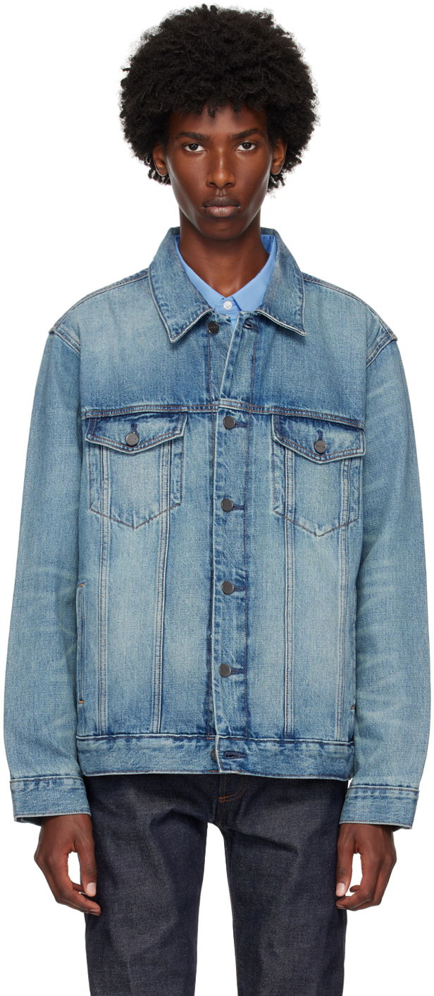 Bunda CALVIN KLEIN Elongated Denim Jacket Modrá | 81EM746, 0