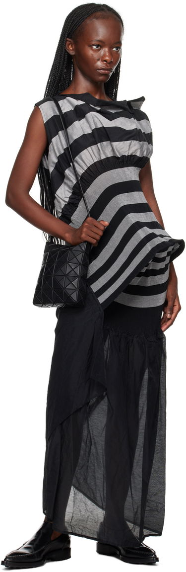 Taška cez rameno BAO BAO ISSEY MIYAKE Geometric Patterned Crossbody Bag Čierna | BB38AG506, 3