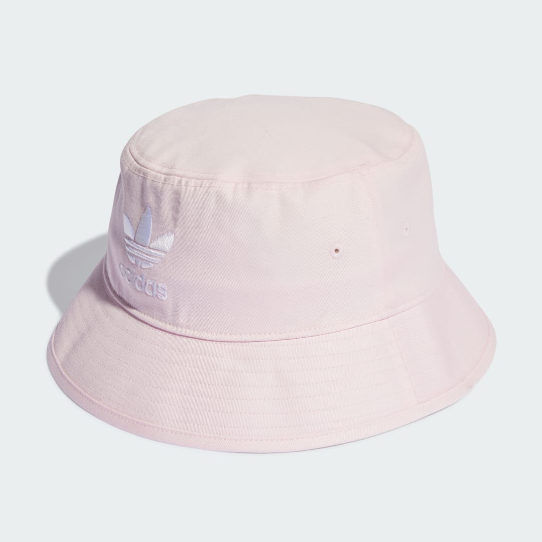 Klobúk adidas Originals Adicolor Trefoil Bucket Hat Ružová | IS4628, 0