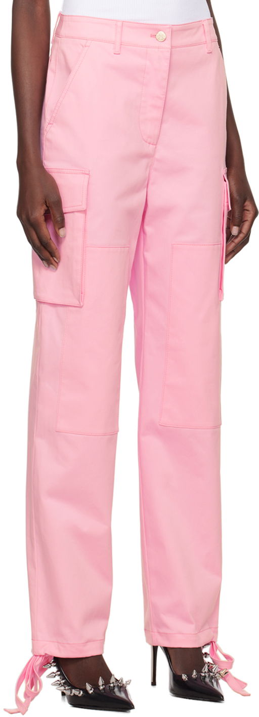 Cargo nohavice Moschino Panel Cargo Pants Ružová | 0333 3223, 1
