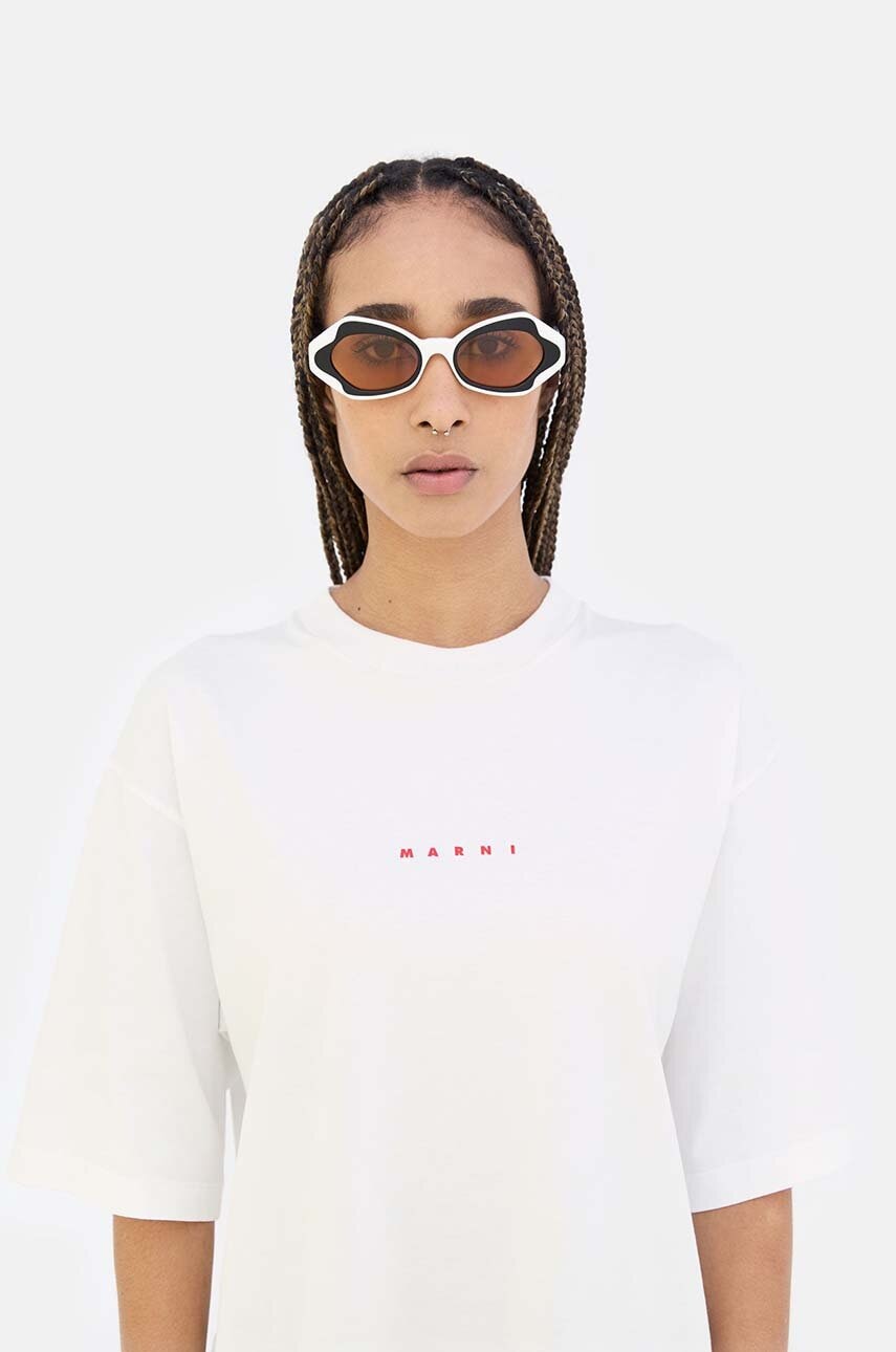 Slnečné okuliare Marni Marni Unlahand Sunglasses Biela | EYMRN00064.003.W9L, 1
