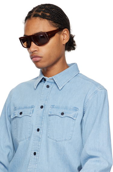 Slnečné okuliare Port Tanger Brown Dhat Sunglasses Hnedá | PT-4804, 3