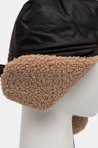 Klobúk Barbour Waxed Cotton Trapper Hat Hnedá | MHA0710, 2