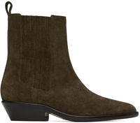 Isabel Marant Delena Suede Chelsea Boots